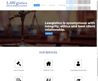 Website design for Law Firm